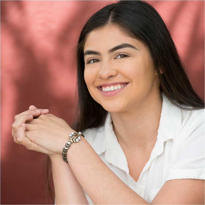 Gray Balance Bracelet (Spring Colors Reboot)