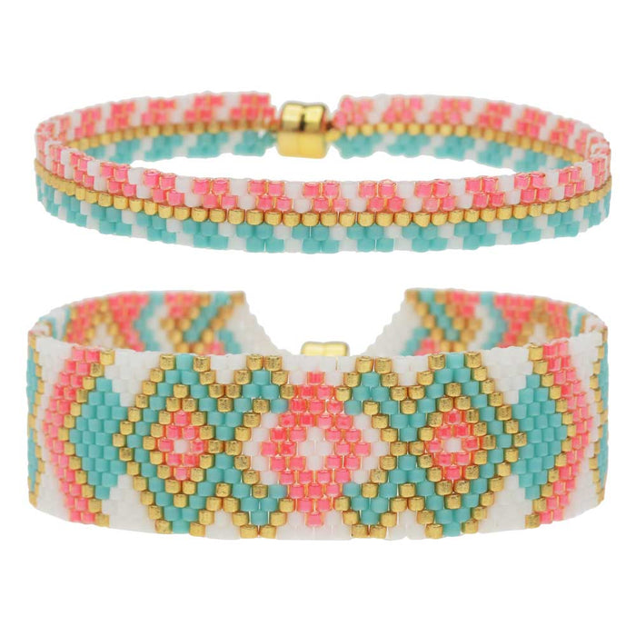Caribbean Getaway Peyote Bracelet