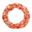 Retired - Stackable Seed Bead Bracelets in Coral