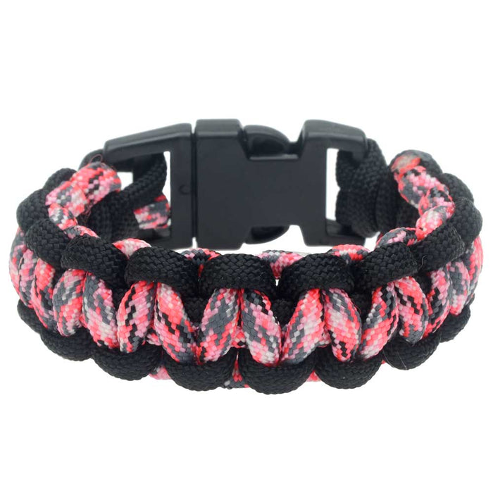 Retired - Pink Camo Paracord Bracelet