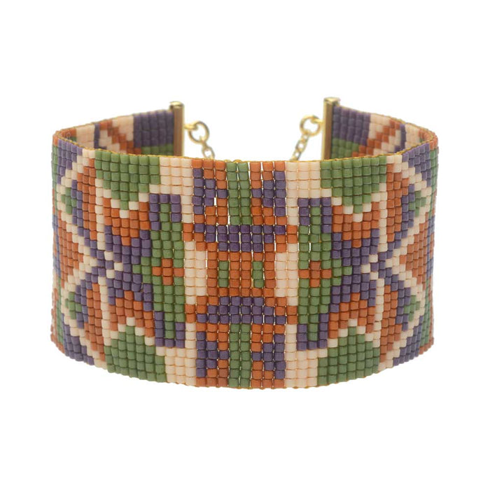 Retired - Golden Autumn Loom Bracelet