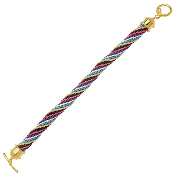 Retired - Golden Queen Kumihimo Bracelet