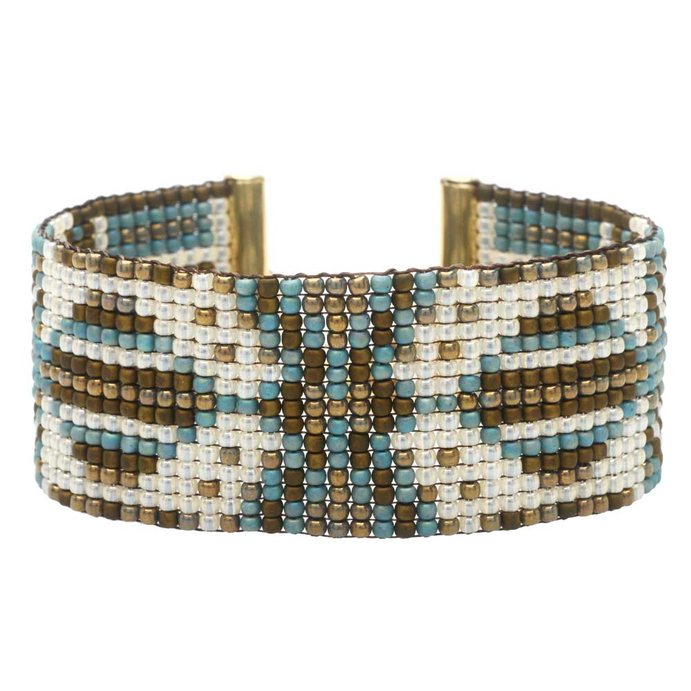 Ancient Turquoise Loom Bracelet (Reboot)