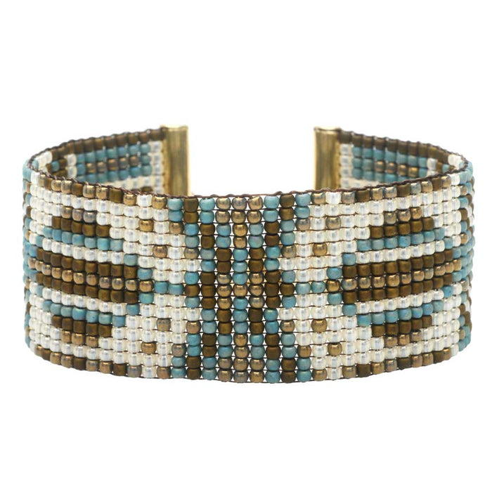 Ancient Turquoise Loom Bracelet (Reboot)