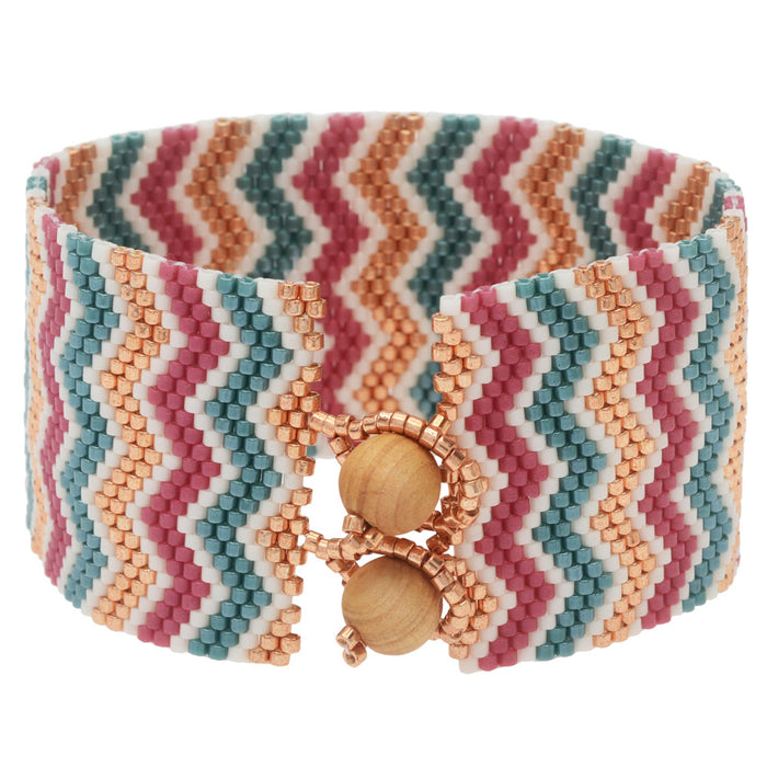 Summertime Classic Peyote Bracelet