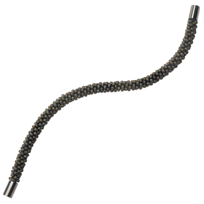 Into the Darkness Kumihimo Bracelet