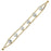 White Howlite Ladder Chain Bracelet