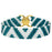 Tabitha Peyote Bracelet in Teal