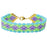 Summertime Party SuperDuo Bracelet in Gold