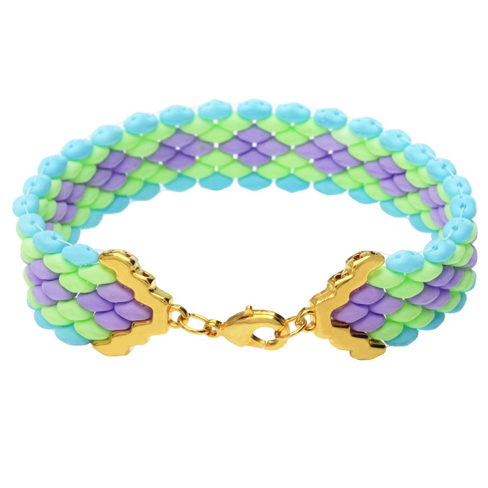 Summertime Party SuperDuo Bracelet in Gold