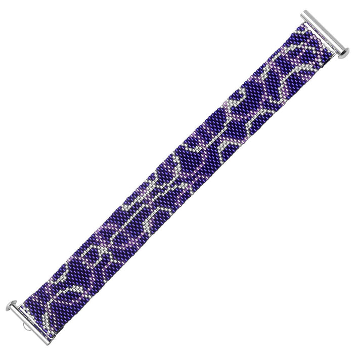 Vivacious Violet Peyote Bracelet