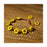 Sunshine Hibiscus Macrame Bracelet (Reboot)