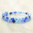 Retired - Ocean Blue Memory Wire Bracelet