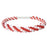 Candy Cane Kumihimo Bracelet (Reboot)