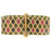 Autumn Argyle Peyote Bracelet