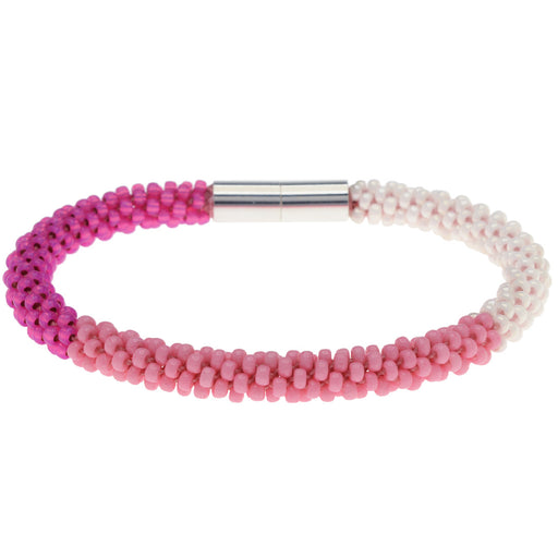 Ballet Pinks Kumihimo Bracelet (Reboot)