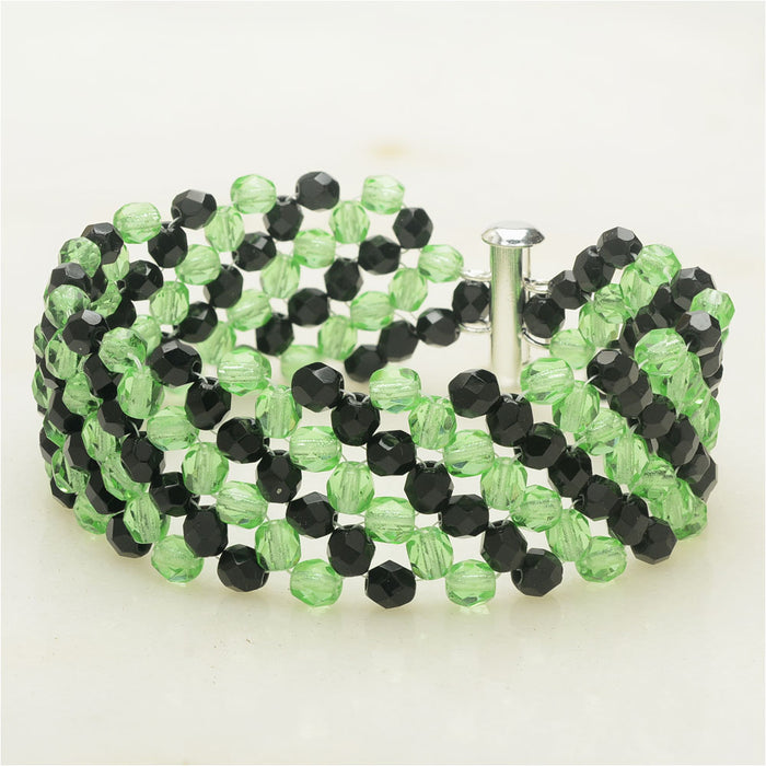 Vert et Noir Bracelet