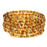 Royal Topaz Memory Wire Bracelet