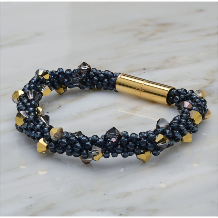 Montana Nights Kumihimo Bracelet (Reboot)