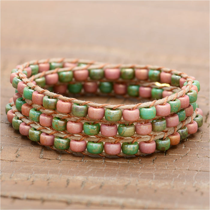 Retired - Seaside Walk Triple Wrapit Bracelet