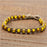 Sunny Yellow Hemp Macrame Bracelet