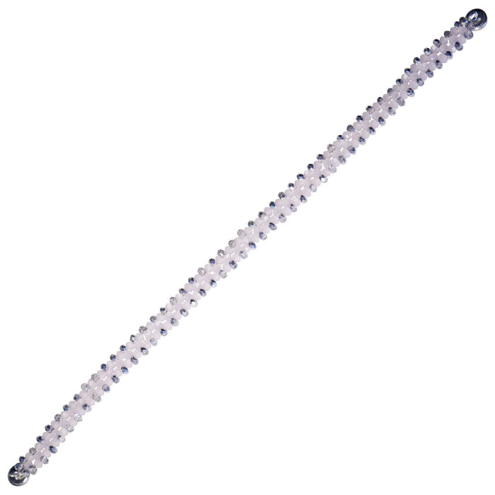Rosewater Love Right Angle Weave Bracelet