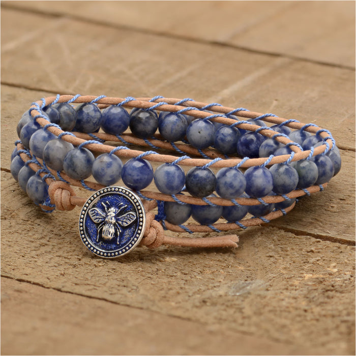 Retired - Lapis Lazuli Wrapit Bracelet