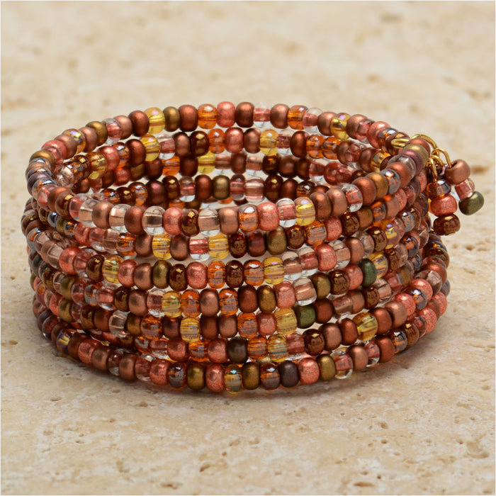 Non Cents Memory Wire Bracelet