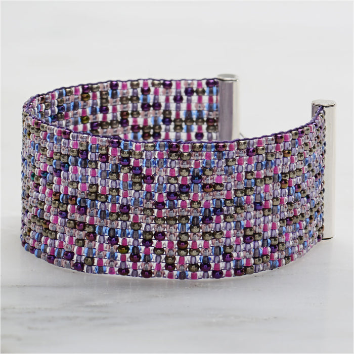 Violet Berry Loom Bracelet (Reboot)