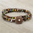 Copper Travertine Wrap Bracelet