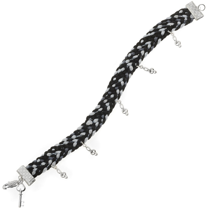 Retired - Music is the Key Kumihimo Bracelet
