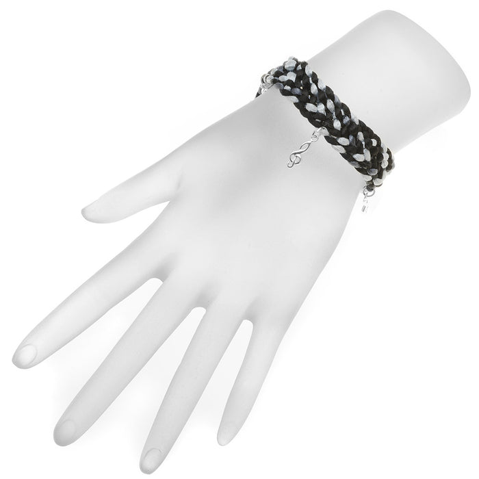 Retired - Music is the Key Kumihimo Bracelet