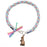 Retired - Chocolate Easter Bunny Kumihimo Bracelet