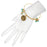 Retired - Golden Lotus Charm Bangle