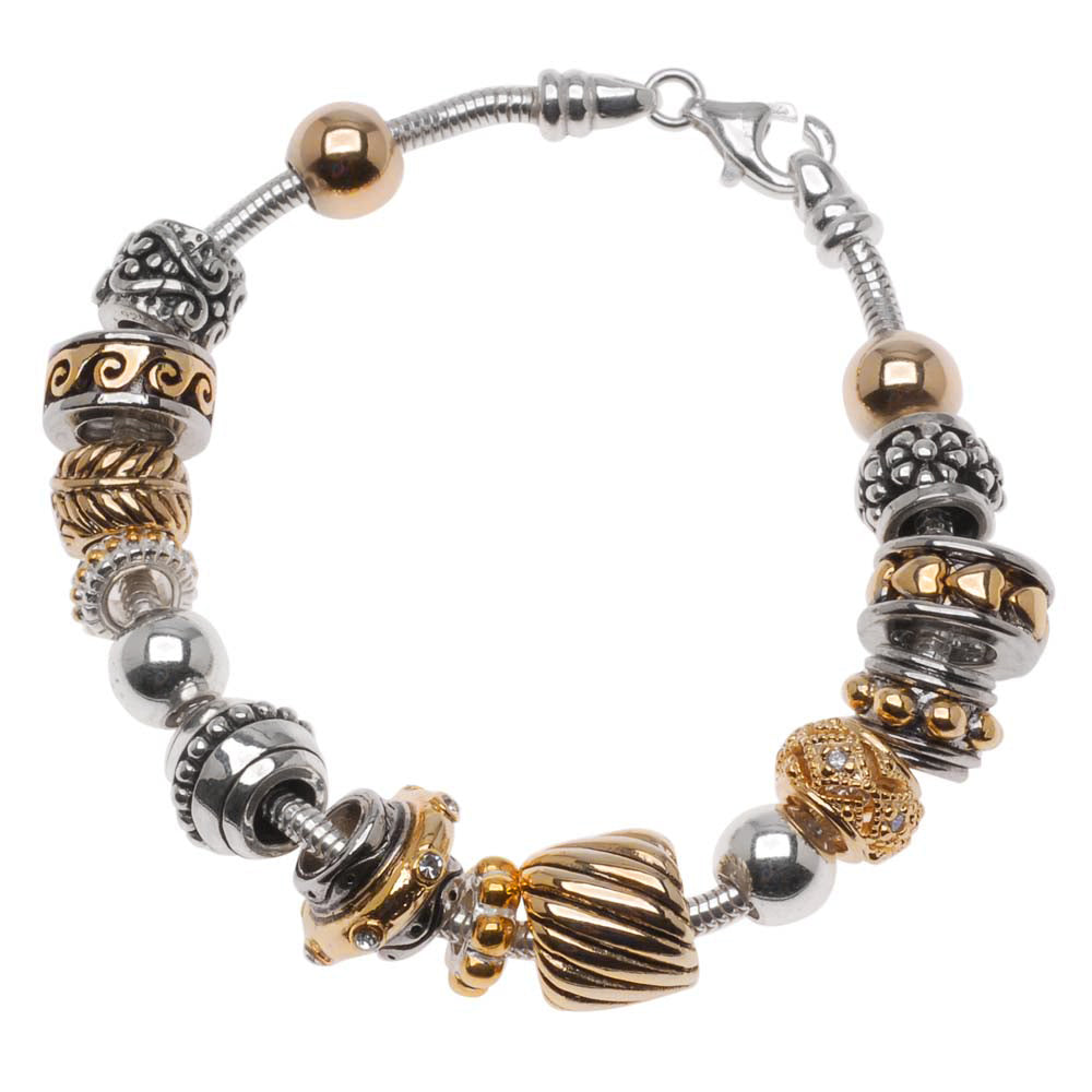 Retired - Silver Shimmer and Gold Glimmer Bracelet