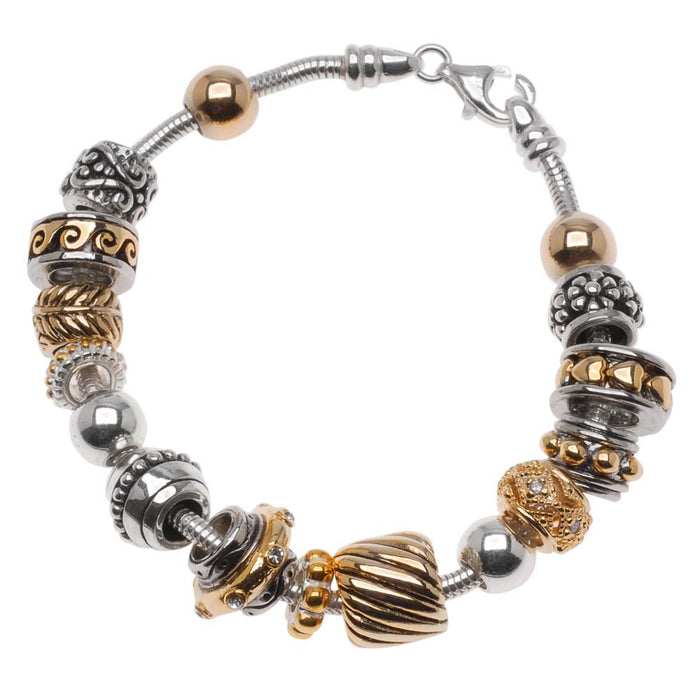 Retired - Silver Shimmer and Gold Glimmer Bracelet
