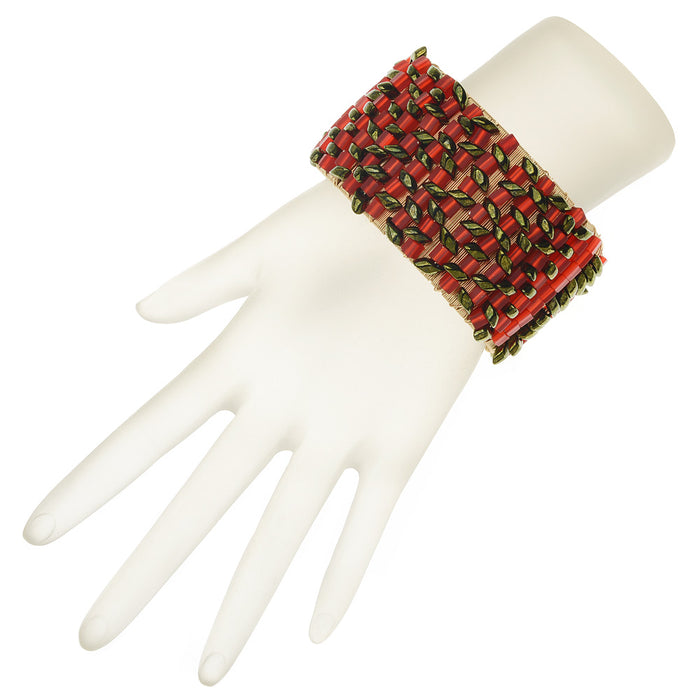 Retired - Holiday Wire Wrapped Cuff