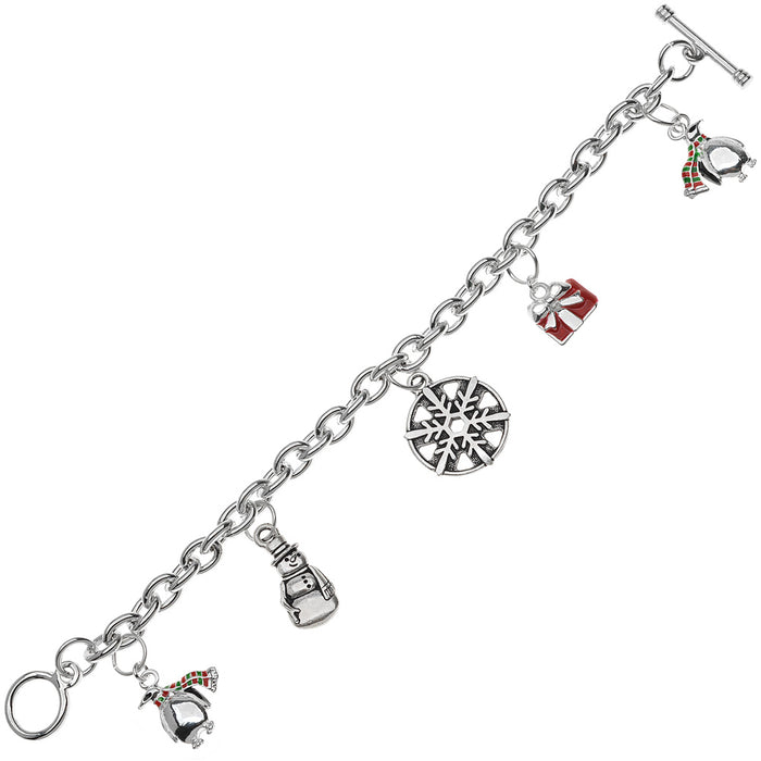 A Jolly Christmas Charm Bracelet