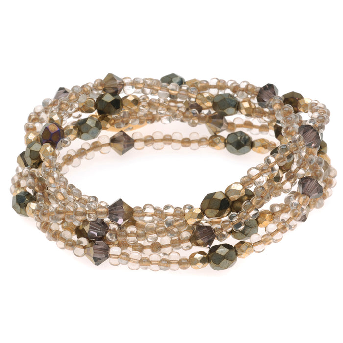 Retired - A Kiss at Sunset  Wrap Bracelet/Necklace