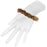 Retired - Beaded Kumihimo Holiday Wreath Bracelet