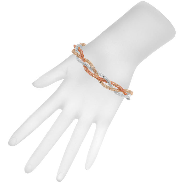 Retired - Braided Silk Bracelet
