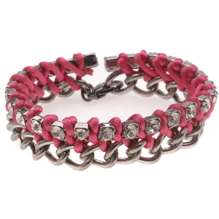 Retired - Alexa Bracelet in Hot Pink