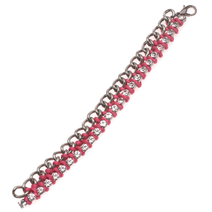 Retired - Alexa Bracelet in Hot Pink