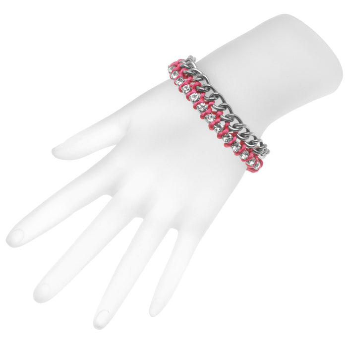 Retired - Alexa Bracelet in Hot Pink