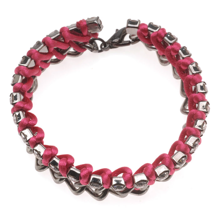 Retired - Alexa Bracelet in Hot Pink