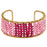Retired - Ombre Wire Wrapped Beaded Cuff