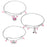 Retired - Hope For A Cure Bangle Set