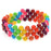 Retired - Rainbow Fusion Memory Wire Bracelet