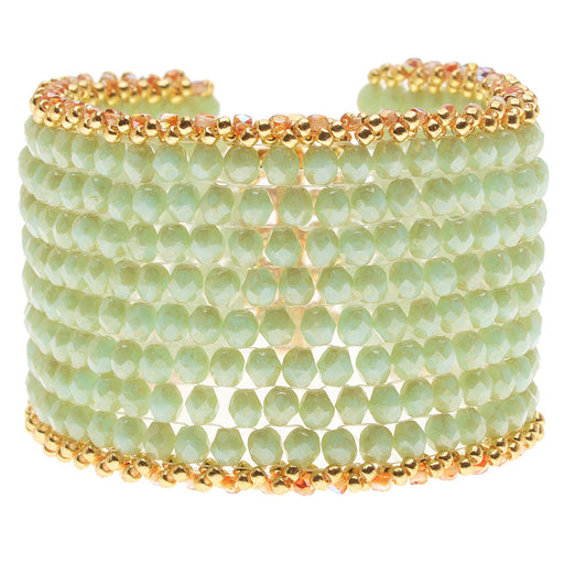 Mint Julep Peyote Bracelet (Reboot)