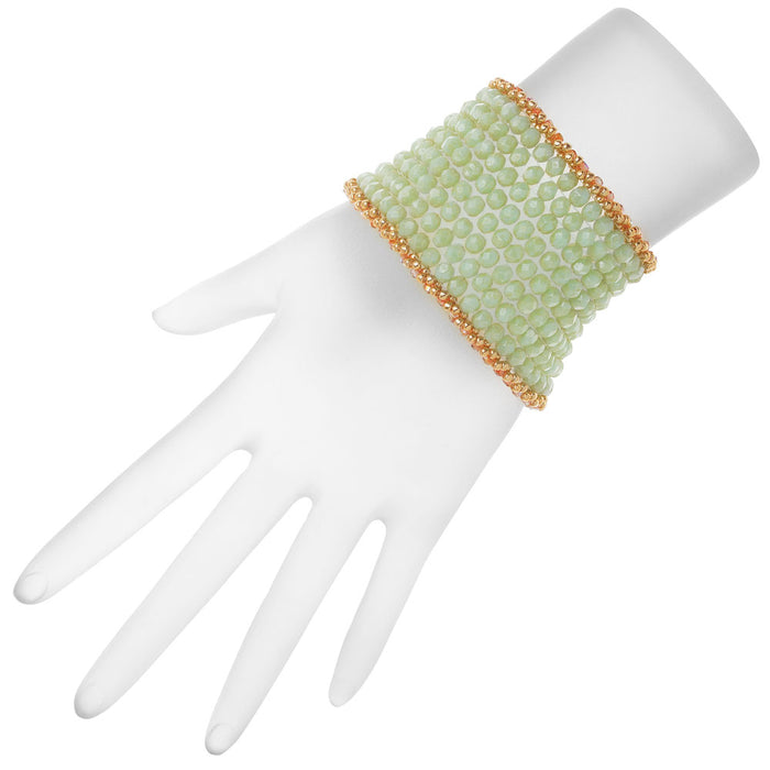Mint Julep Peyote Bracelet (Reboot)